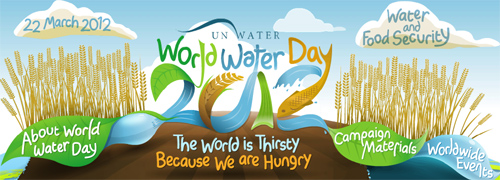 World Water Day 2012. Cliquer pour rejoindre le site