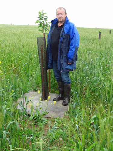 Dominique Sautr, agriculteur bio, leveur de vaches laitires