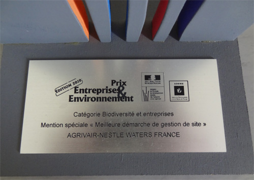 Un prix gagn par Agrivair en 2010