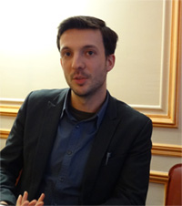 Edouard Boinet, charg de projet  Pkin en 2013 et 2014