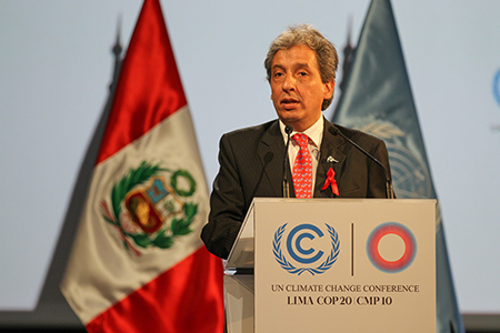 Site COP20, Manuel Pulgar-Vidal