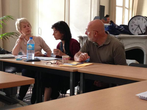 Odile, Aline et Yves ont expliqu 