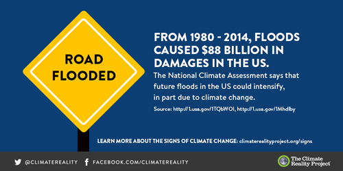 Climate reality project, floods