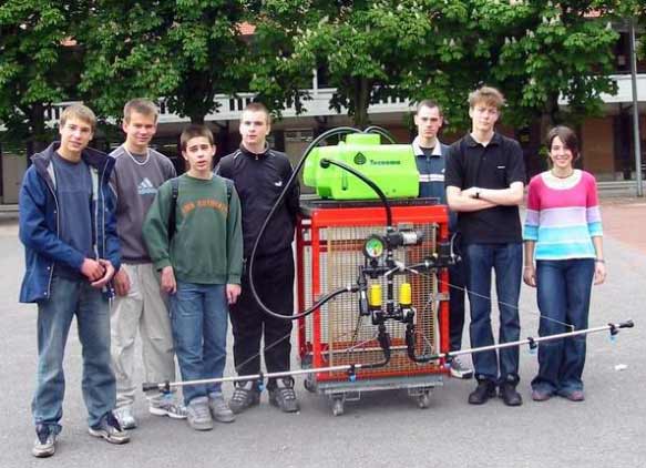 Le Stockholm Junior Water Prize 2005 intresse de nombreux jeunes.