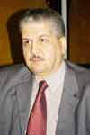 Abdelmalek Sellal, ministre des Ressources en eau de l'Algrie