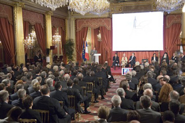 Confrence de Paris, ouverture au Palais de l'Elyse