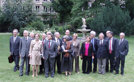 Photo dans le parc de l'Htel de Roquelaure