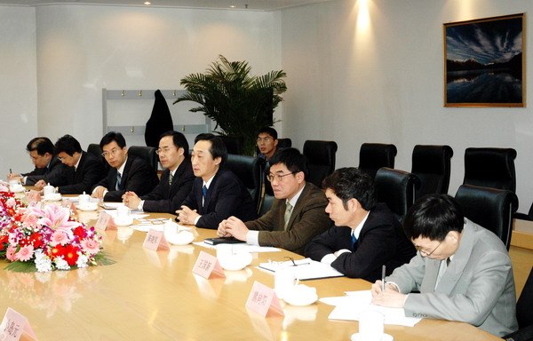 19 mars 2007, reunion sino-japonaise au ministere, la delegation chinoise