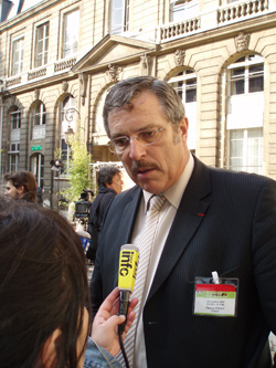 Pascal Ferey, prsident de la Commission Environnement de la FNSEA (Fdration nationale des syndicats d'exploitants agricoles)