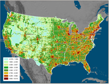 Where CO2 is being emitted