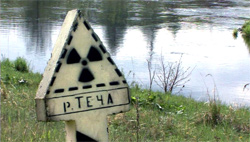 Rivire radioactive Tetcha, Russie