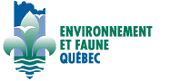 Logo Ministre de l'environnement et de la faune. Cliquez sur le logo pour rejoindre le site.