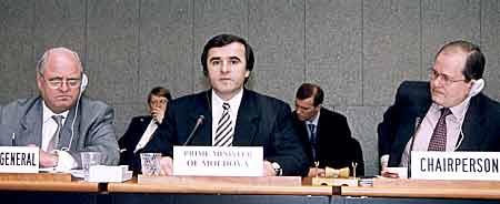 M. Vasile Tarlev, Premier Ministre moldove...